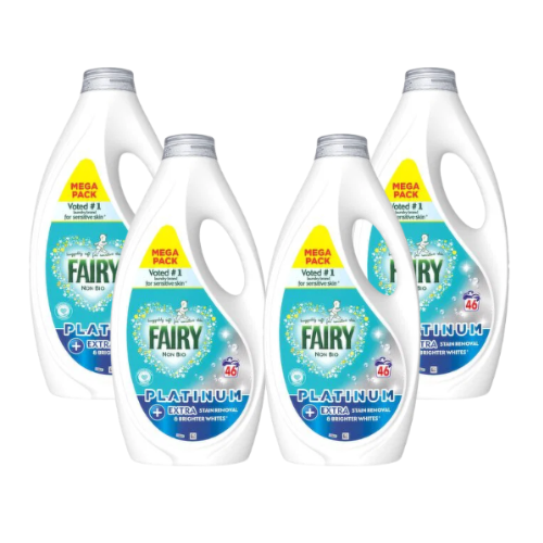 Fairy Platinum Laundry Detergent 46 Wash x 4
